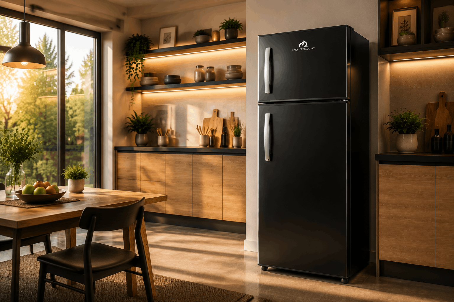 Réfrigérateur MONTBLANC FX27 270 Litres Inox